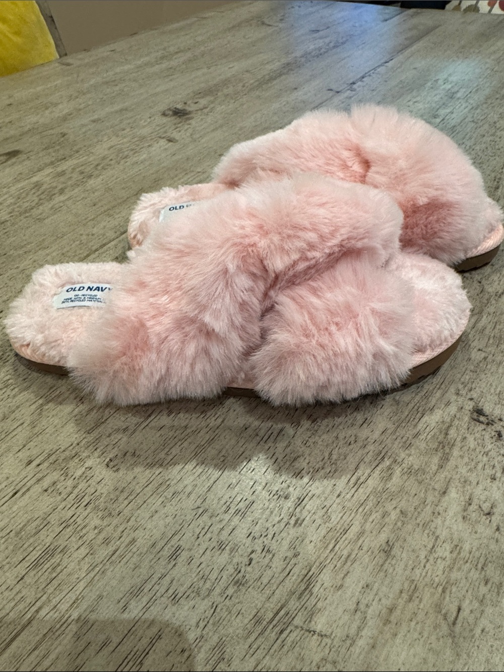 Fuzzy slippers